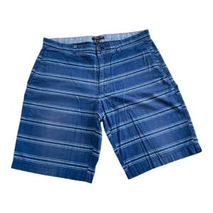 Banana Republic Factory men’s blue striped shorts size 34 preloved condition